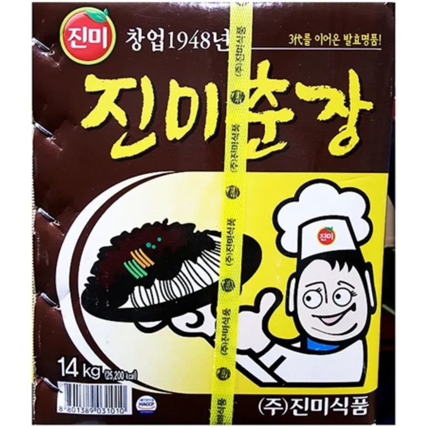 춘장(진미식품 14kg) 업소용 진미춘장 이미지