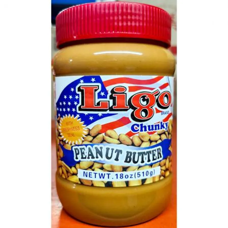 땅콩버터 청키 빨강 업소용 리고 땅콩잼 510g 이미지