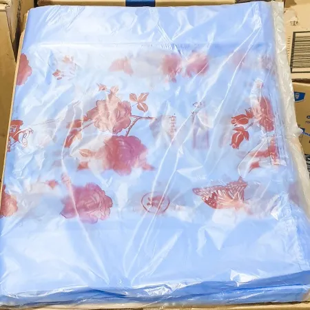 비닐봉투 손잡이 대형 장미 푸르미 53x 62cm X 6 이불봉투 비닐종이 대봉투