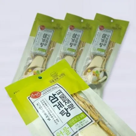 삼계탕재료 한방재료 수육팩 70g 50봉
