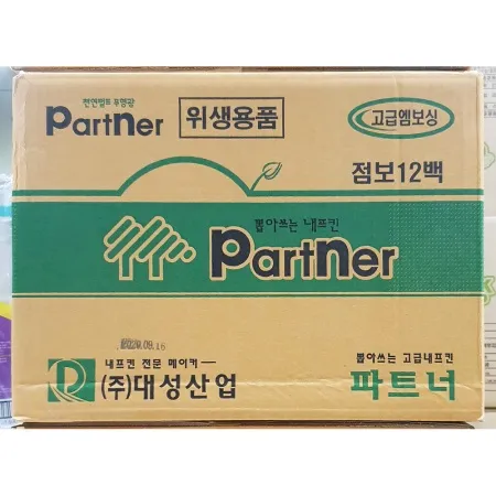 파트너 뽑아쓰는 냅킨(점보12백 6480매입) 업소용 테이블 네프킨