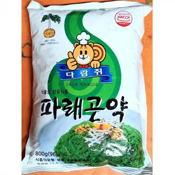 곤약(파래 재호 800g) 업소용 곤약면 실곤약 국수