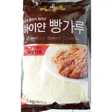 하이얀빵가루(코알라 1kg) 업소용 정통 돈까스 튀김 옷