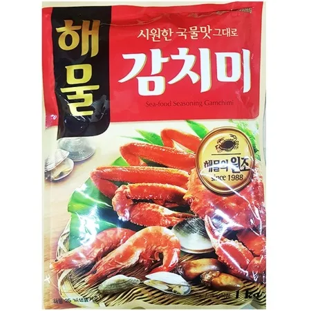 해물감치미(대상 1kg) 시원한 국물맛 해물맛 업소용 다시다