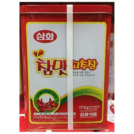 참맛고추장(삼화 17kg) 업소용 말통 고추장