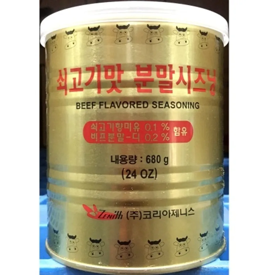 소가루(제니스 680g) 업소용 쇠고기맛 분말 시즈닝 파우더 비프베이스 이미지