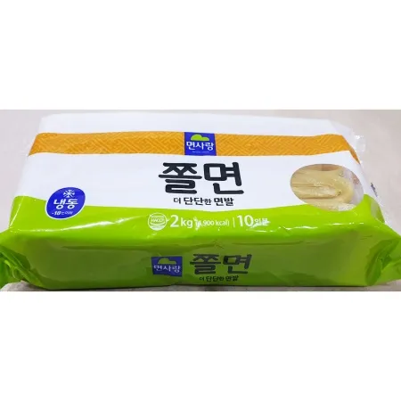 면사랑 쫄면사리(200gx10) X6 업소용 냉동 쫄면사리면