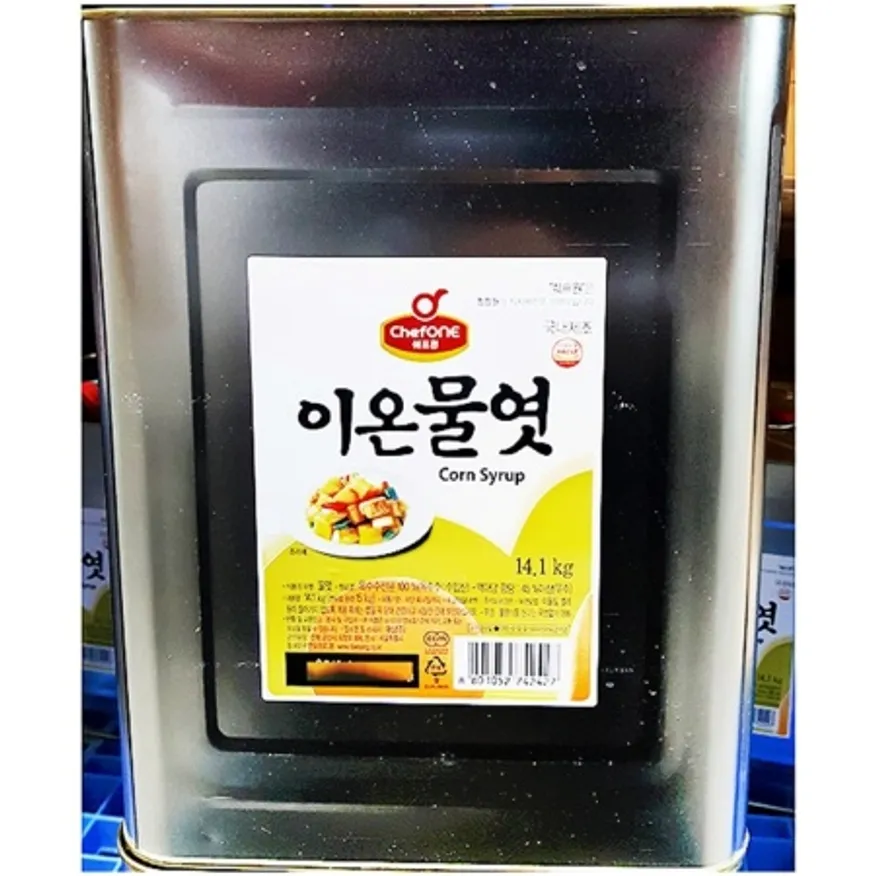 흰물엿(대상 15kg) 하얀 말통 물엿 콘시럽 대용량 업소용 이미지