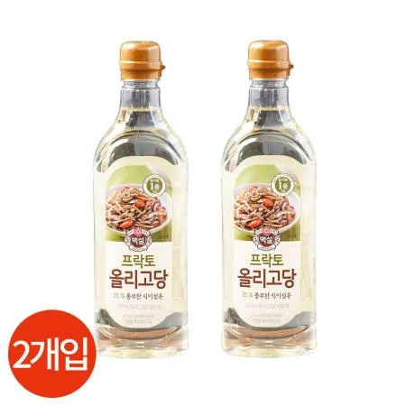 CJ 백설 프락토 올리고당 1.2kg X2개