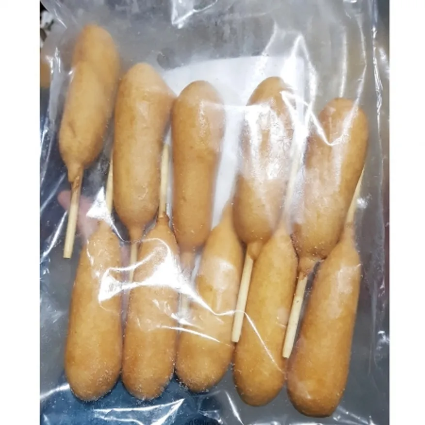 텍사스 핫도그(50gx10) 냉동 즉석식 간편식품 아이들간식 막대핫도그 이미지