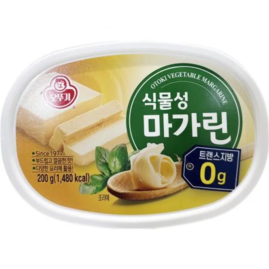 마가린(식물성 오뚜기 200g) 업소용 신선한맛 파운드 버터 마아가린 이미지