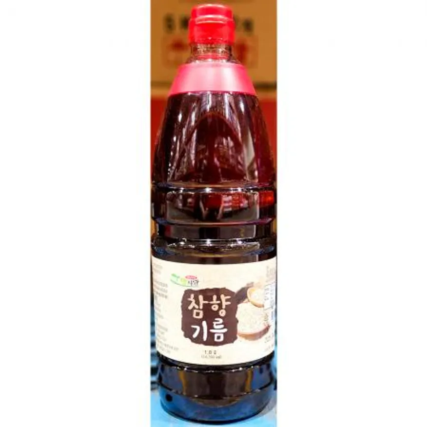 참향기름 이조식품 업소용 참기름 향미유 1.8L X 12 이미지