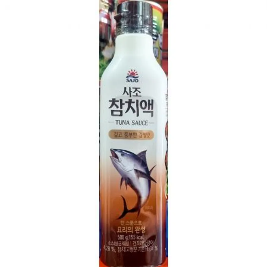 참치액 사조 업소용 참치액젓 500ml 이미지