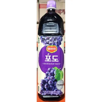 델몬트 포도주스(1.5L) 과일 음료수