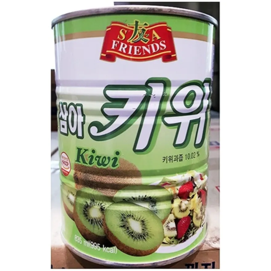 키위 농축액(삼아 835ml) 업소용 카페 과즙 통조림 캔 이미지