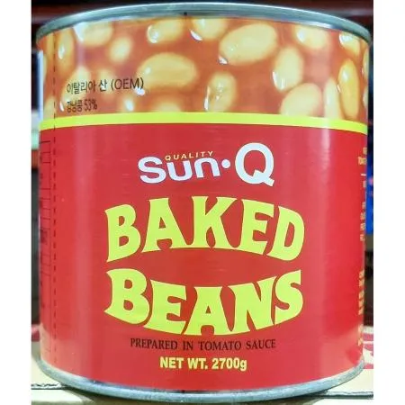 베이크드빈스 썬큐 베이키드빈스 콩통조림 2.7Kg X6
