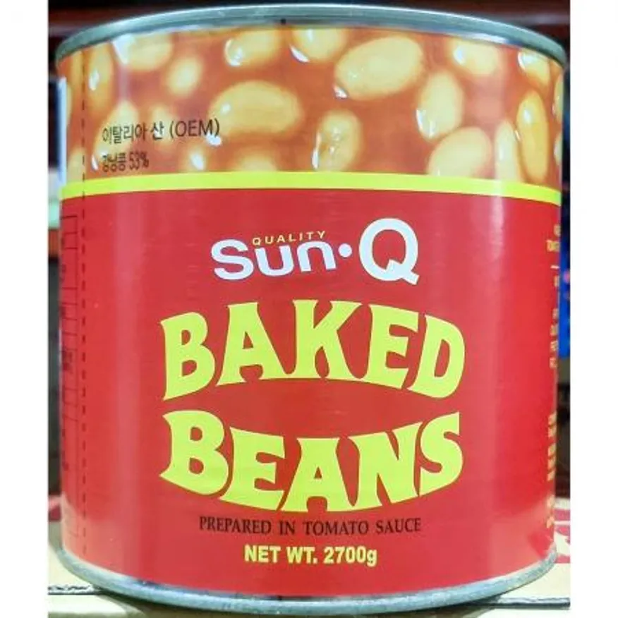 베이크드빈스 썬큐 베이키드빈스 콩통조림 2.7Kg X6 이미지