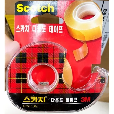 스카치 원터치테이프(3M 커터 523D )X10개 스카치테이프 투명 접착 테잎 이미지