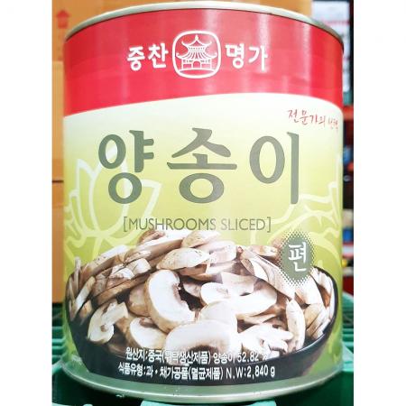 양송이캔(편 중찬명가 2.84kg) 업소용 양송이 통조림