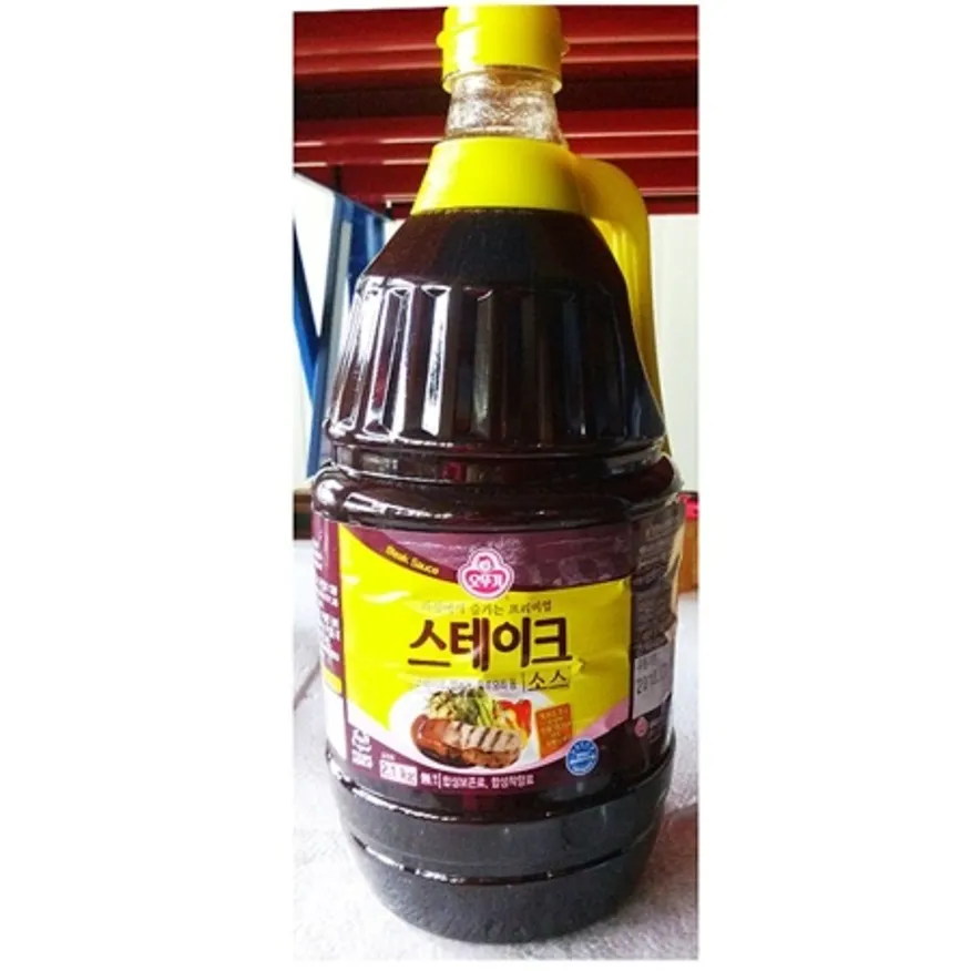 스테이크소스(오뚜기 2.1kg) 등식 목살 양념 sauce 이미지