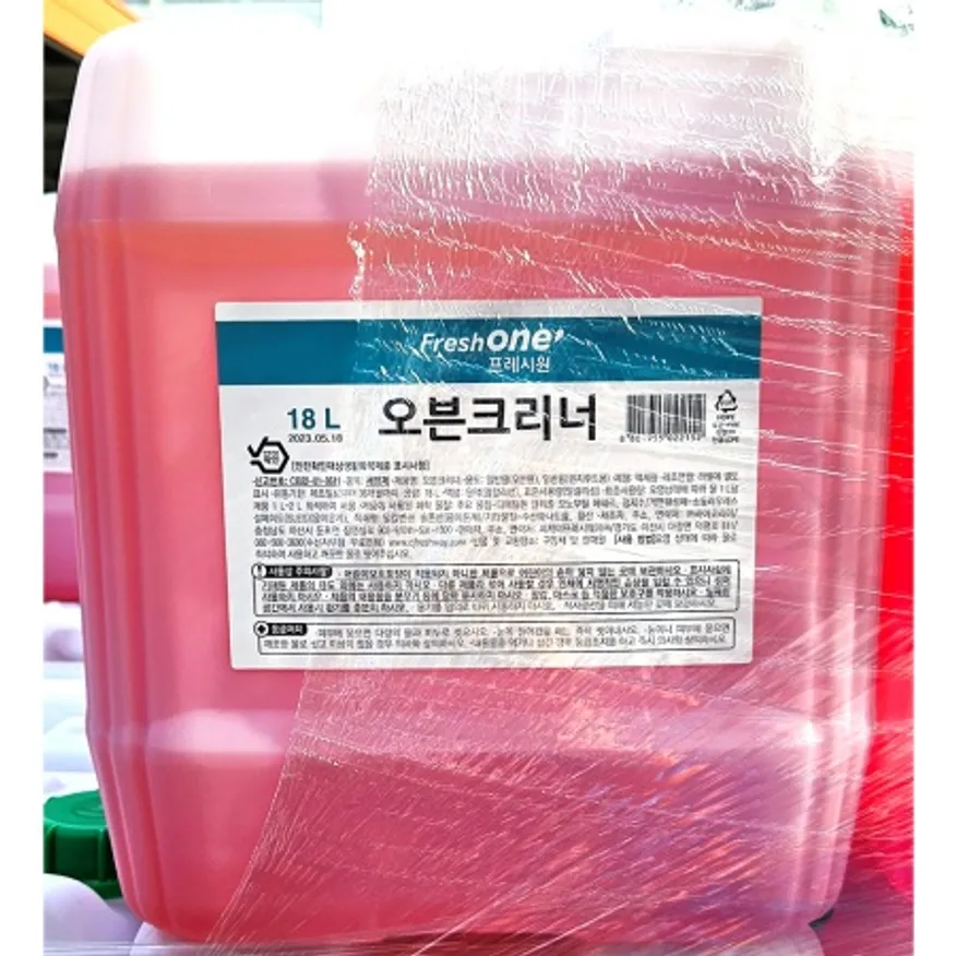 프레시원 오븐 크리너(18L) 업소용 말통 주방 세척제 오븐클리너 이미지