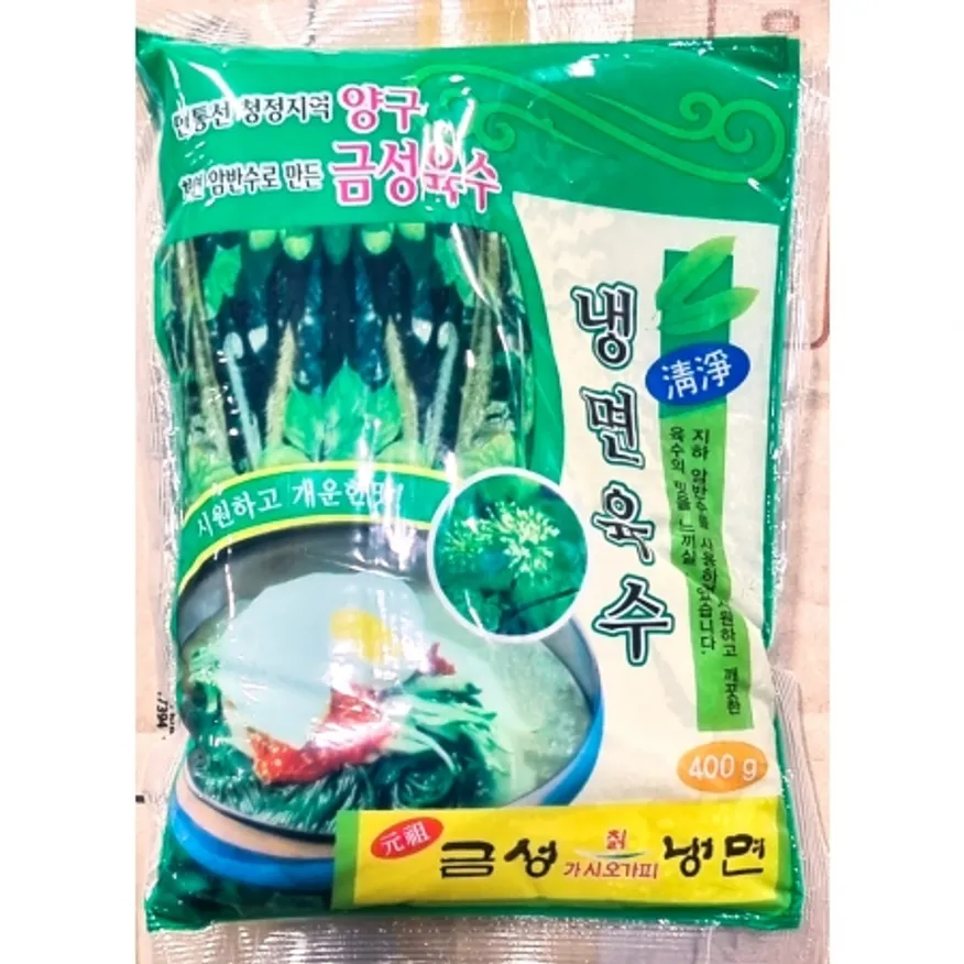 냉면육수 금성 400g 업소용 칡냉면 육수 이미지