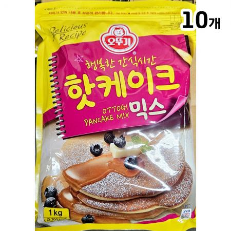 핫케이크 가루(오뚜기 1kg)X10 팬케이크 믹스 분말 이미지