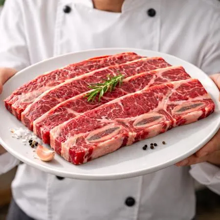 미국산 LA갈비 2kg 두툼 약 1.5cm 냉동 소갈비 구이