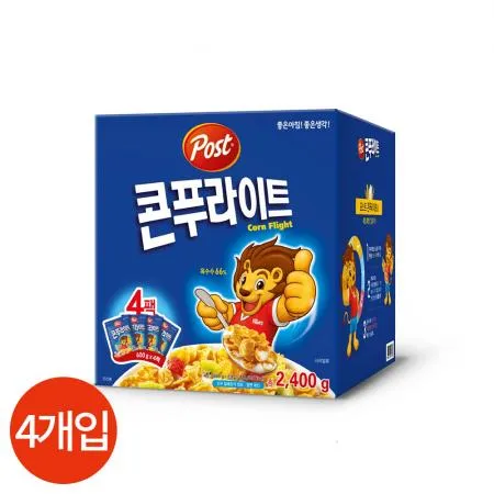 포스트 콘푸라이트 600g X4개