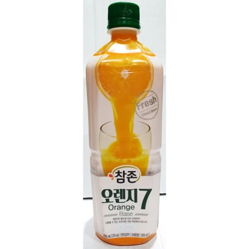 오렌지원액(참존 835ml) 업소용 카페 희석 오렌지농축액 베이스 이미지