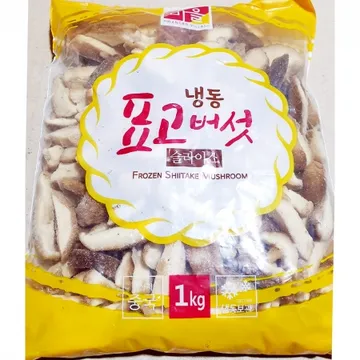 황보마을 표고버섯(슬 1kg) 슬라이스 버섯 식당 식자재