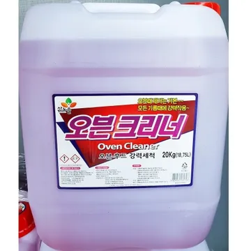 오븐 크리너 20Kg 업소용 강력세정 2종 세척제 말통