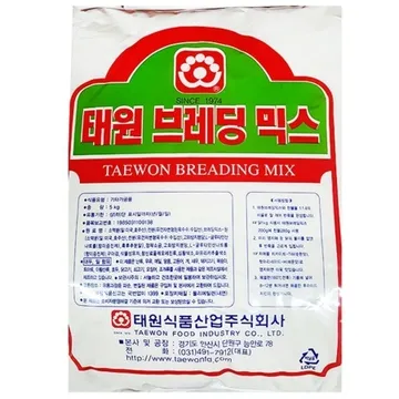브래딩믹스(태원 5kg)X2 업소용 후라이드 치킨 가루 분말 스톡