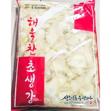 백초생강(삼도 1.4kg)X10 절임생강 일식 생강초