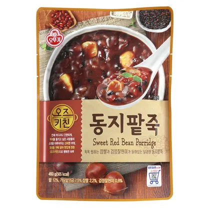 오뚜기 동지팥죽 450g 즉석 간편 조리 식품 파우치 죽