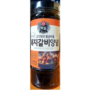 돼지갈비양념(백설 500g) 업소용 갈비양념 액상 소스
