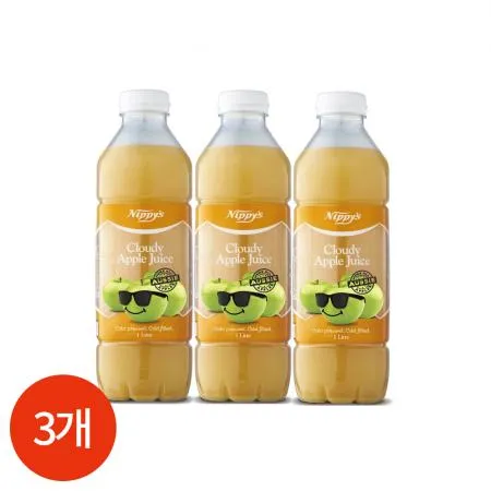 니피스 사과주스 1L X3개