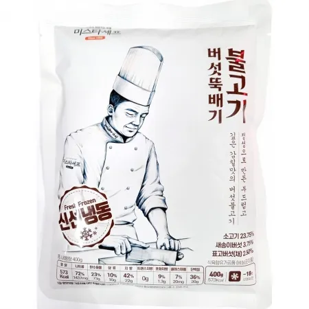버섯뚝배기불고기(태종 400g)X5 / 간편식 즉석 조리 밀키트 국