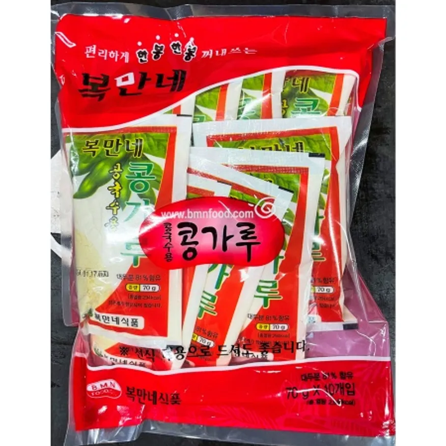 일회용 복만네 콩가루 70gx10입 X5 콩국수용 배달업소 이미지