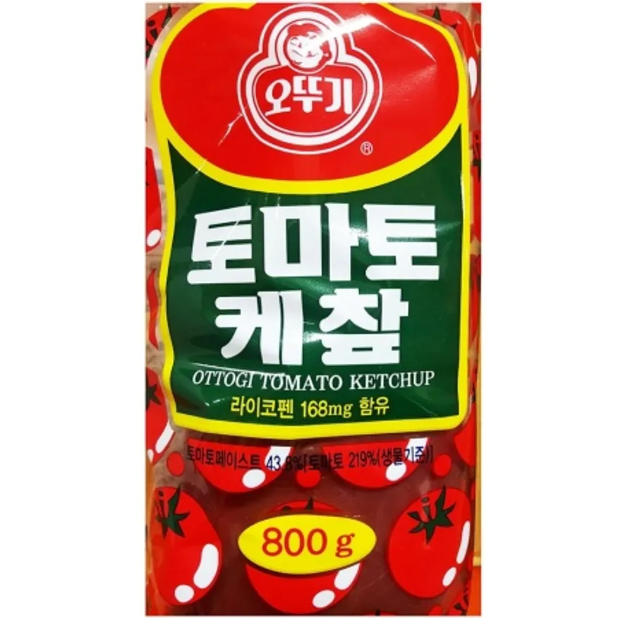 토마토케찹(오뚜기 800g) 업소용 케챂 이미지