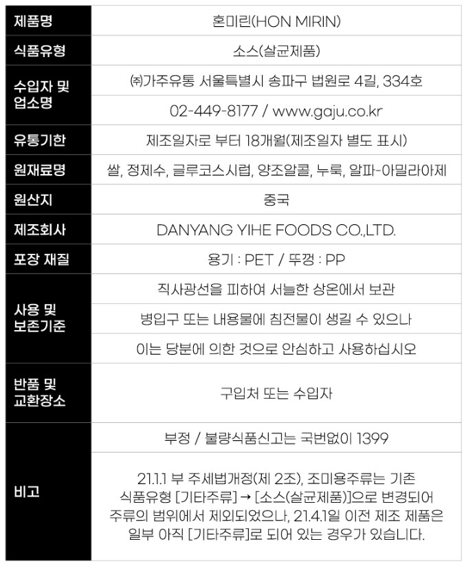 상품정보제공고시