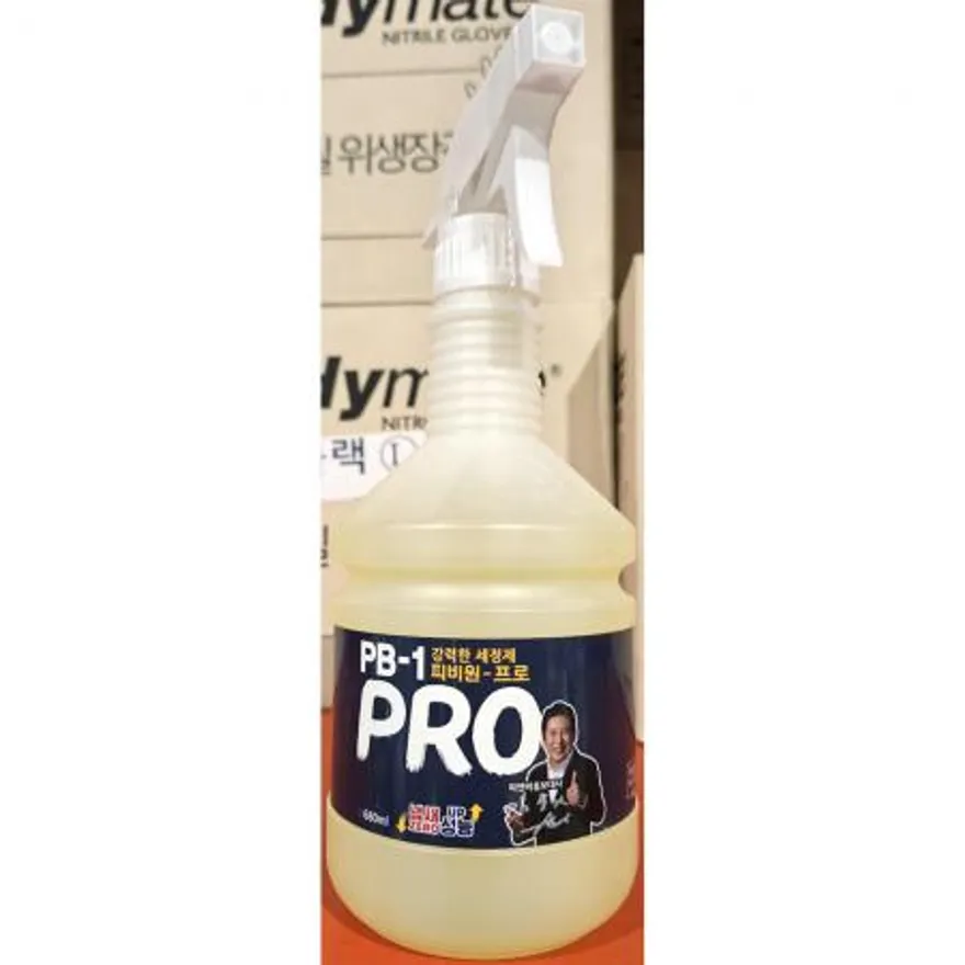 PB-1 세정제 680ml 강력 세척 피비원 프로 스프레이 이미지
