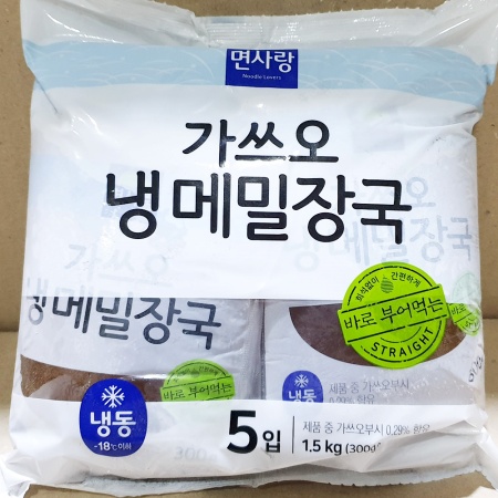 면사랑 가쓰오냉메밀장국(1.5kg) X6 냉모밀 국수 메밀 가쓰오부시 육수