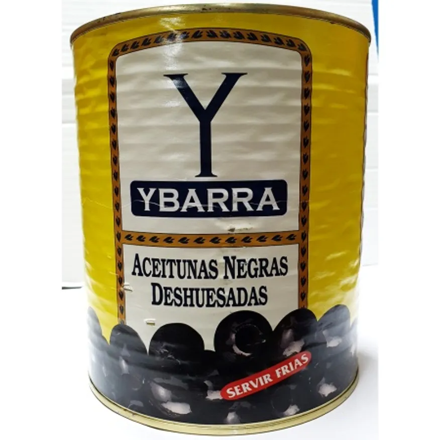 블랙올리브(이바라 피티드 홀 3kg) 업소용 올리브 통조림 이미지