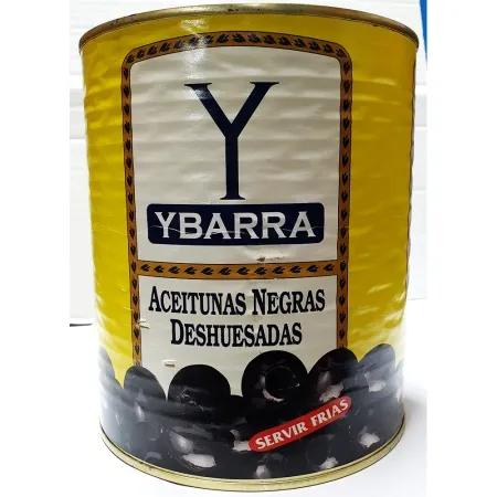 블랙올리브(이바라 피티드 홀 3kg) 업소용 올리브 통조림 이미지