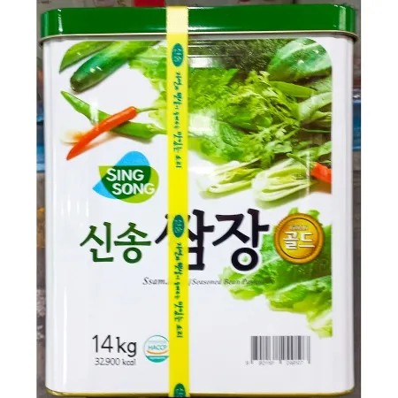 신송 쌈장 캔 14kg 업소용 말통 통조림 대용량 이미지