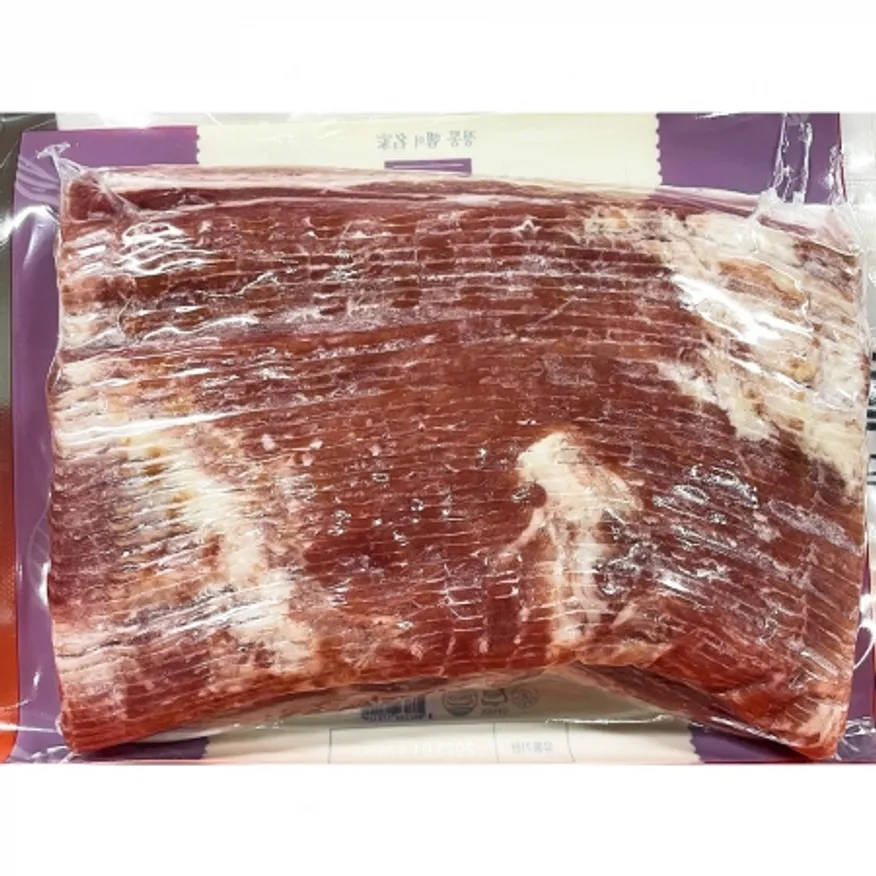 오뗄 베이컨 3mm 1kg 냉동 슬라이스 삼겹살 이미지