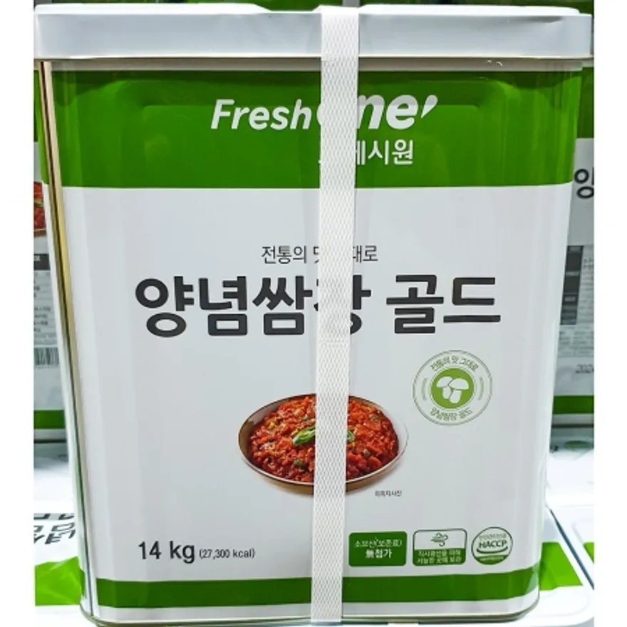 프레시원 양념쌈장 골드 14kg 업소용 쌈장 말통쌈장 이미지