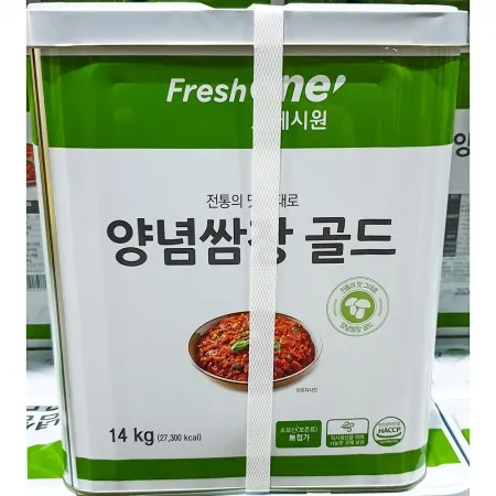 프레시원 양념쌈장 골드 14kg 업소용 쌈장 말통쌈장 이미지