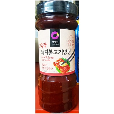 돼지불고기양념(대상 840g) 청정원 고추장 돼지고기 액상소스